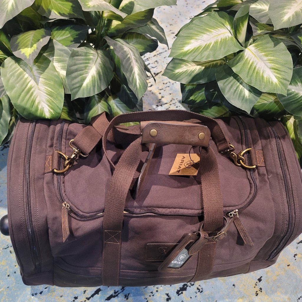 Ariat Heavy Duty High Quality Tapolean-Leather-22" Styles, Versatile Duffle Bag
